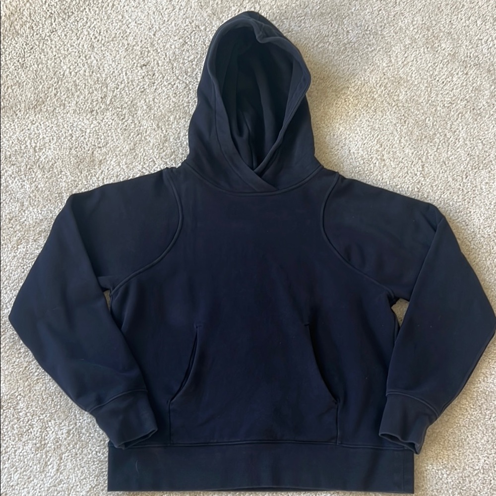 Lululemon Athletica Black Hoodie Sweatshirt